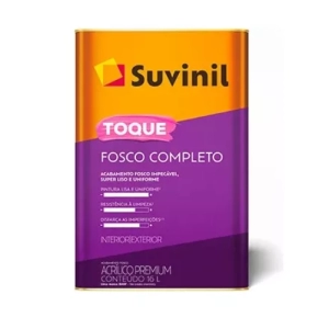 Tinta Acrílica Fosco Completo 16l Suvinil - Ouro Do Egito